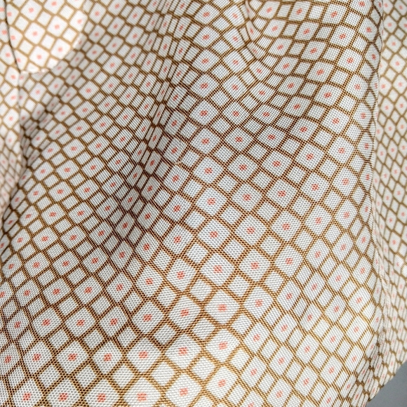 Chloe hi waist silk print pleated shorts 40 - Picture 3 of 7